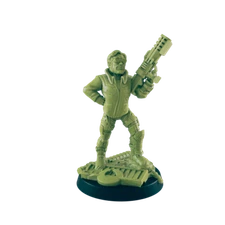 Male Dweller - Beyond the Badlands - EC3D - Wasteland Terrain Wargaming D&D DnD 