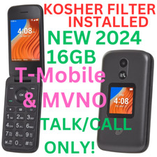 NEW UNLOCKED TCL FLIP 2 GSM LTE KOSHER FILTER, TALK / CALL ONLY T-Mobile MVNO