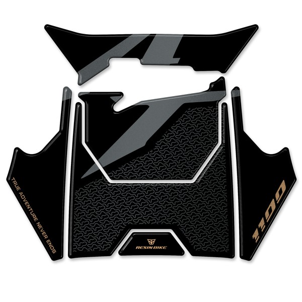 3D Aufkleber Motorrad Tank Pad Honda Africa Twin Adventures Sports 2024 Kompatib-image