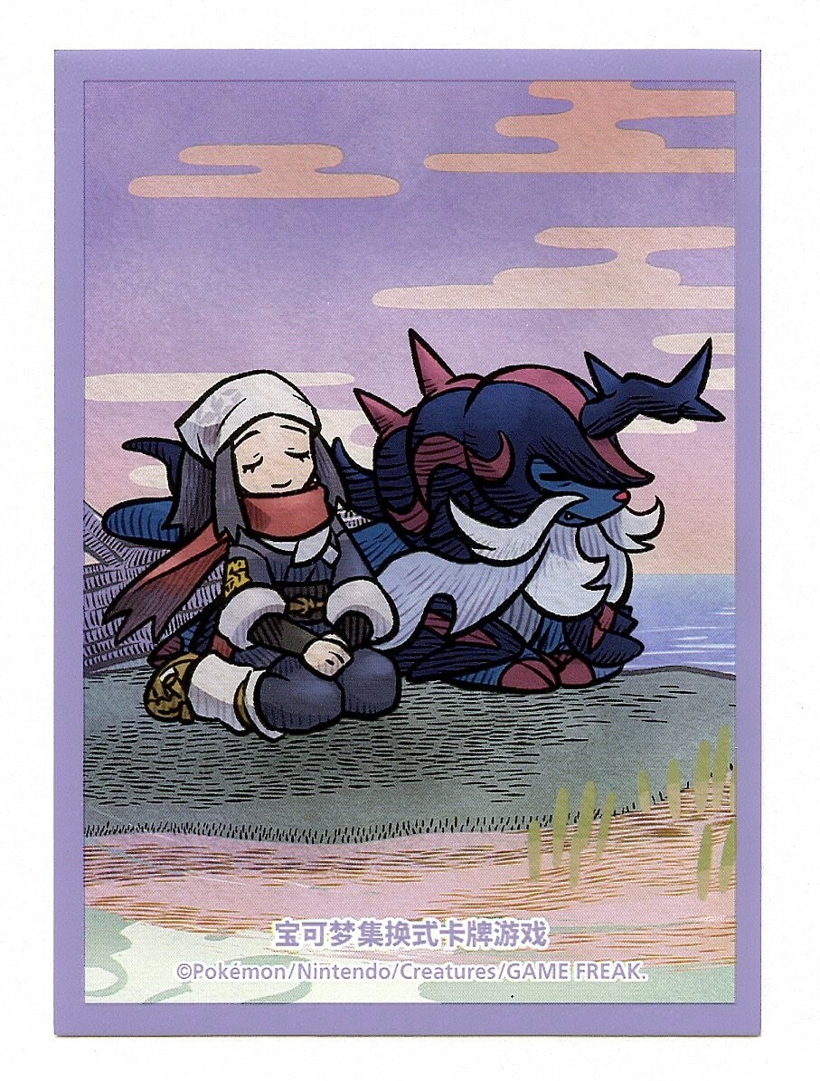 HISUI DAYS Akari & Samurott Individual Card Sleeve Pokemon