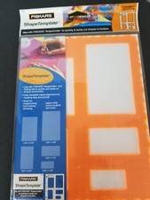 FISKARS Shape Template Rectangles/Majestic Border 4853 Scrapbooking Crafts NEW
