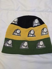BEANIE UNISEX Rasta Reggae Beanie Hat Skull Acrylic Cap Hiphop One Size Gift