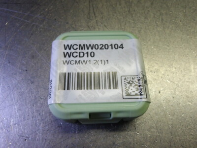 Walter PCD Tipped Carbide Insert QTY1 WCMW020104/WCMW1.2(1)1 WCD10 (LOC3578B)