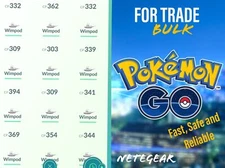 Pokémon Go BULK Wimpod x 15 For TRADE || #1 PoGo Trader 🔥