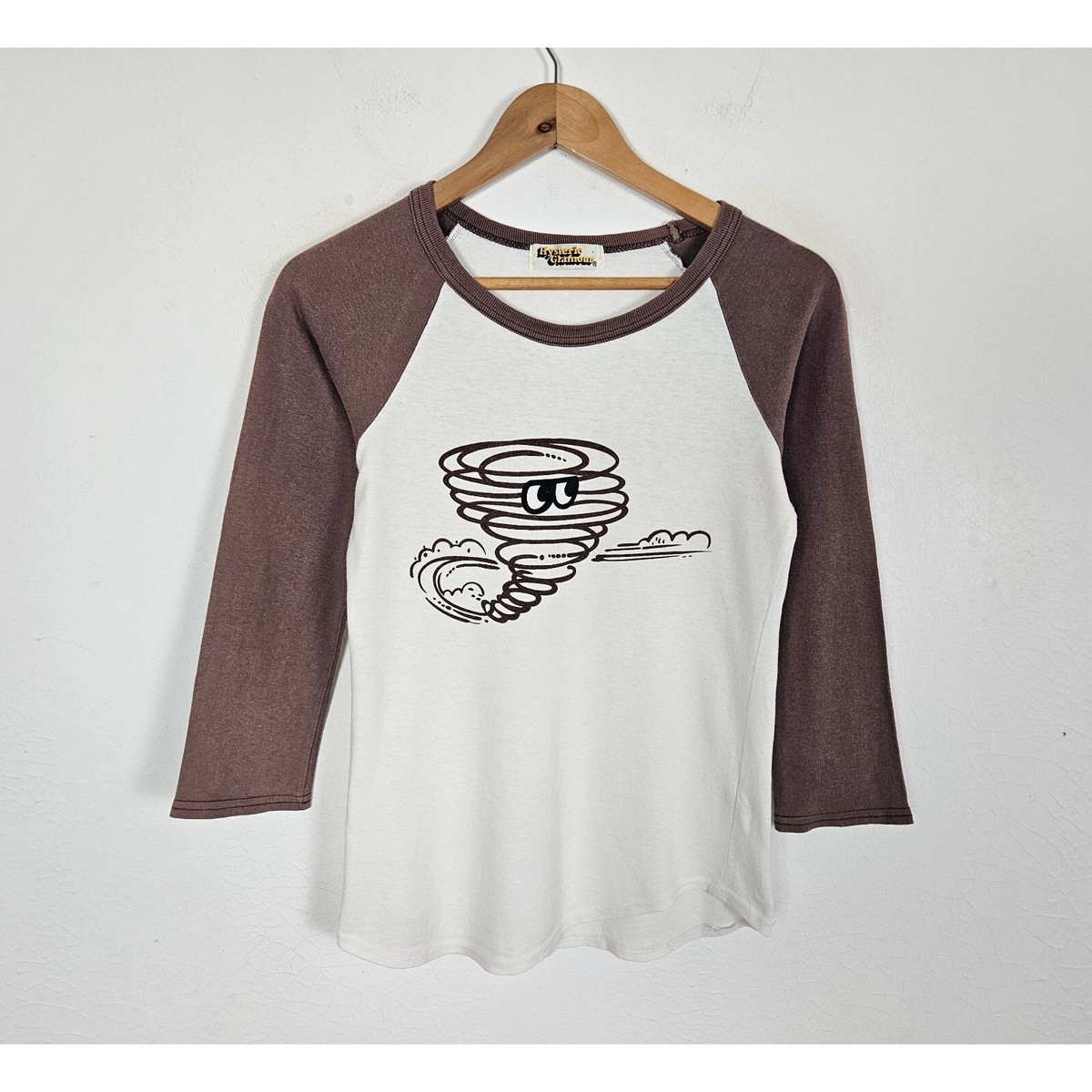 トップス hysteric glamour logo print raglan tee Hysteric Glamour twister tornado raglan shirt | eBay