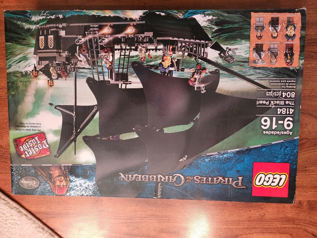 Lego Pirates of the Caribbean 4184 Perle Noire with Six Lego 