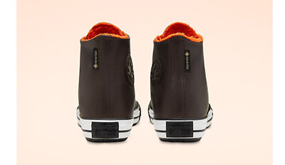 Converse CTAS Winter Leather Hi Top Boots Velvet Brown/Campfire Orange 165933C Converse CTAS Winter Hi top Velvet Brown/Campfire Orange  main image 3