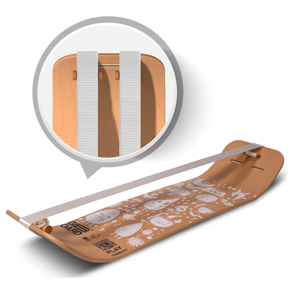 GIBBON Giboard-Set Play White, Doppelte Slackline