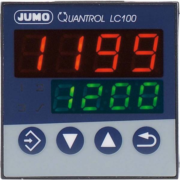 Jumo 599639  Quantrol LC100 Termostato L, J, T, K, E, N, S, R, Pt100, Pt1000, KT