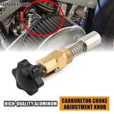 For S&S Super E B and G Carburetors Enricher Choke Adjustment Knob Rebuild Set