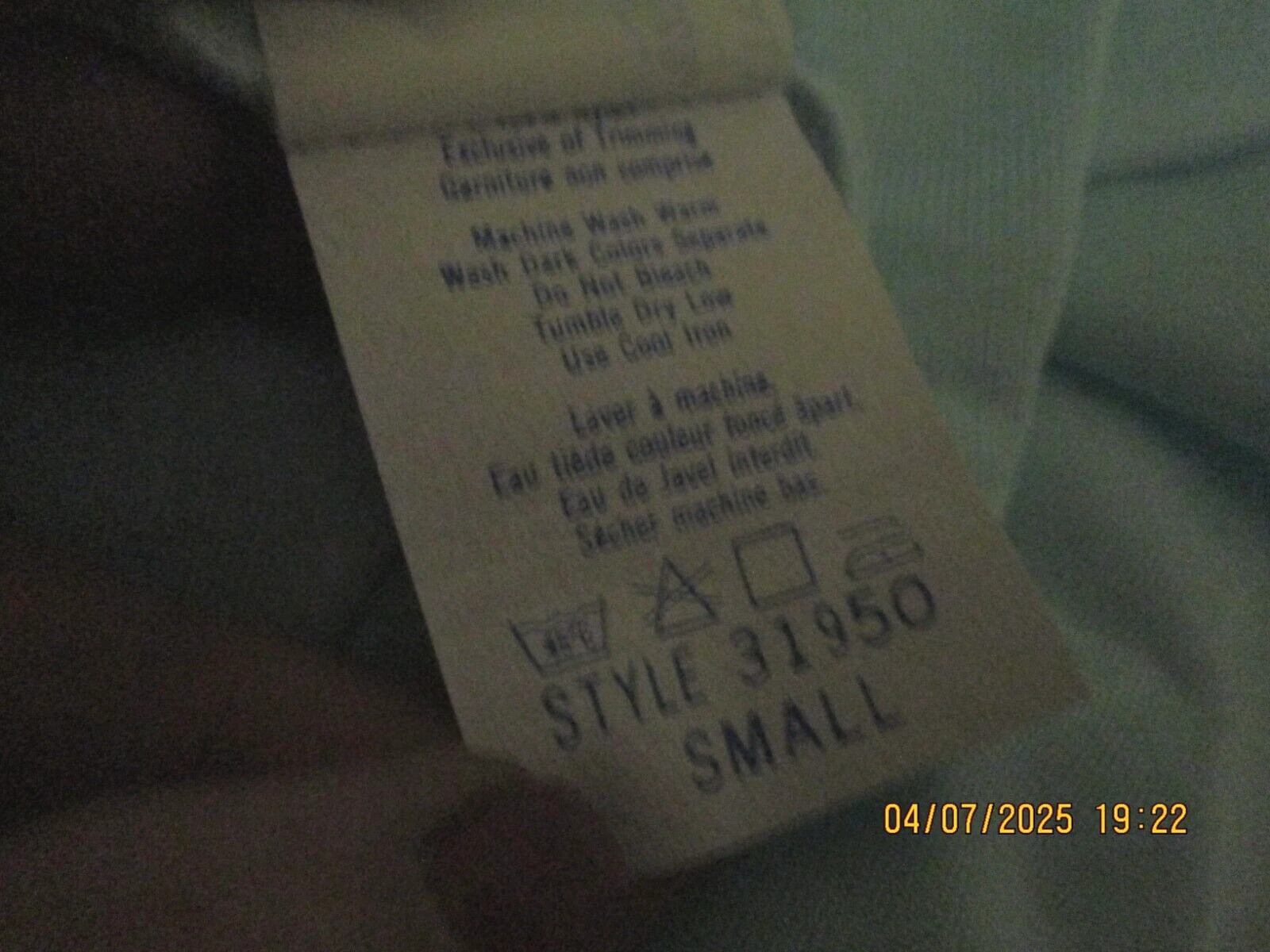 VTG UNDERCOVER WEAR acqua nylon babydoll camicia da notte abito lingerie S