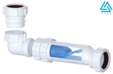 VIVA 40mm Waterless Self Sealing Bath / Shower Waste Trap Horizontal or Vertical