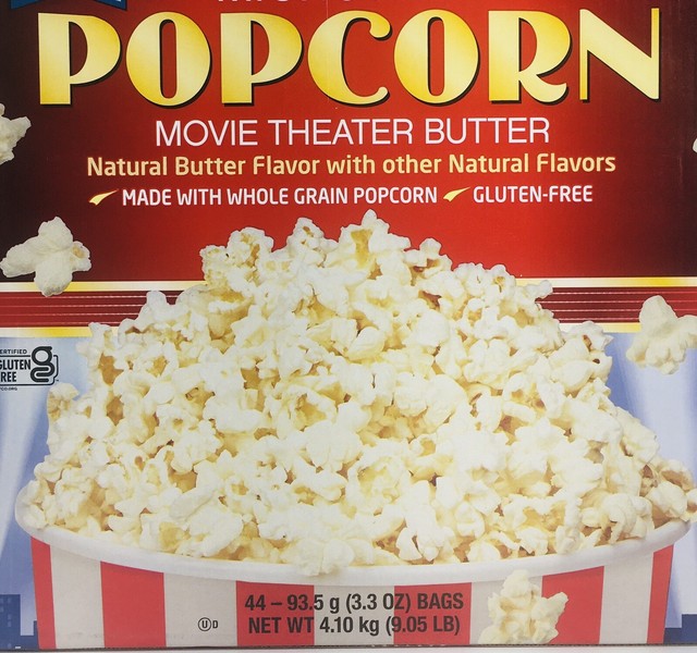 is popcorn gluten free movie theater