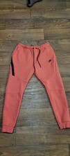 NIKE TECH FLEECE JOGGERS PANTS SALMON PINK SZ LARGE RARE  