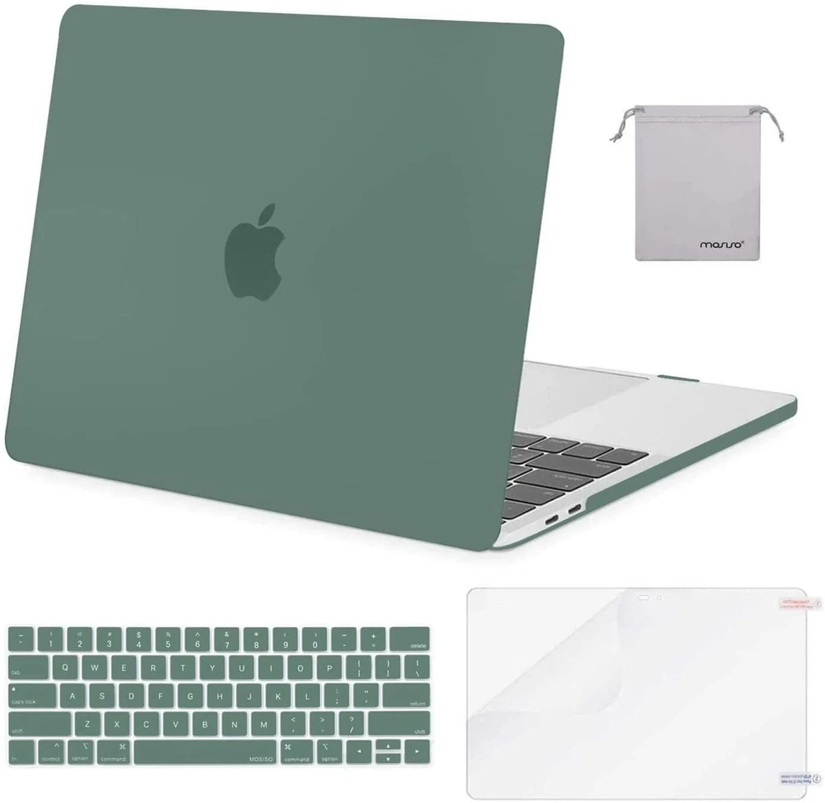 UESWILL Custodia Rigida Opaca Liscia Compatibile Con MacBook Pro (Retina, 15", Metà 2012/2013/2014/metà 2015), Modello A1398, Senza CD-ROM, Senza Touch Bar, Blu Navy - Foto 9