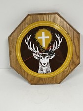 Porcelain Jagermeister Clock Battery Operated