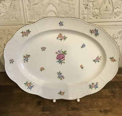 Herend Eton 1941 Platte Servierplatte 34 Cm Platte
