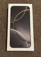 Apple iPhone 16 Pro Max (Natural T) Empty Retail Box Only - No Phone Included