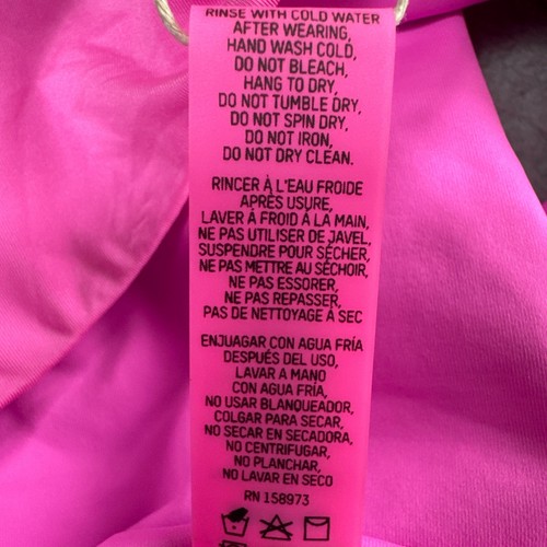 Skims Swim Mid-Waist Bottom Taffy Pink Kim Kardashian SW-MWB-0748 Size XXS. NWT - Picture 11 of 12