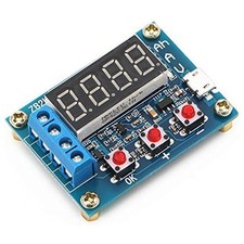 Battery Capacity Meter Discharge Tester Analyzer 1.5V-12V Battery Capacity Me...