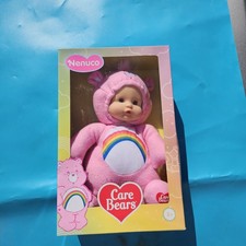 Bambola Nenuco Care Bears rosa addormentata dolci sogni orso della buonanotte peluche bambola bambino