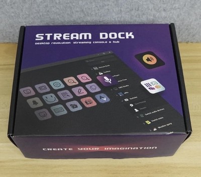 VSD Inside Stream Dock HSV293S Gaming Keyboard 15 LCD Keys USB Open Box