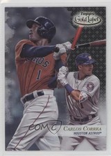 2017 Topps Gold Label Class 2 Black Carlos Correa #90 xz4
