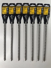 7 X DEWALT DW5430, SDS+, 3/8" x 10" x 12" Rock Carbide™  Hammer Drill Bit