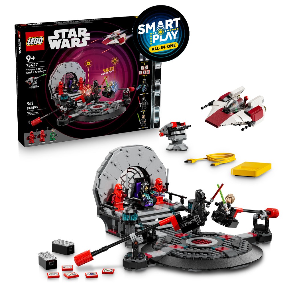 LEGO Star Wars SMART Play: Throne Room Duel & A-Wing 75427 - Image 4