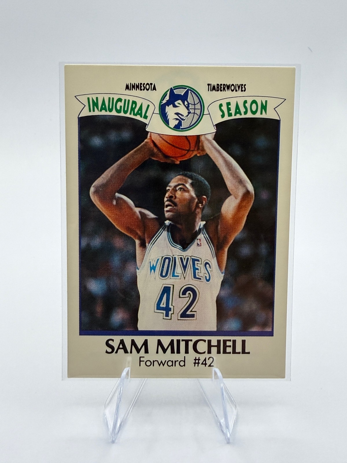 1989-90 Burger King Minnesota Timberwolves #NNO Sam Mitchell