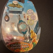 Disney s Pixie Hollow Tinker Bell Clickables Fairy Friendship Bracelet New