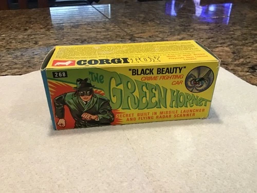 RARE Corgi 268 The Green Hornet Black Beauty NIB Vintage 60s