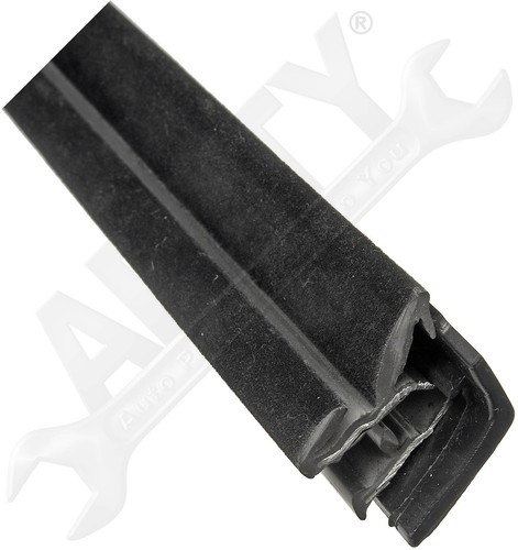 APDTY 161834 Door Window Rubber Weatherstrip Dew Wipe Sweep (Front Left Outer) - Picture 4 of 4