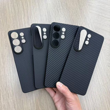 Luxury Real Carbon Fiber Hard Cover Phone Case for Samsung Galaxy S26 Ultra