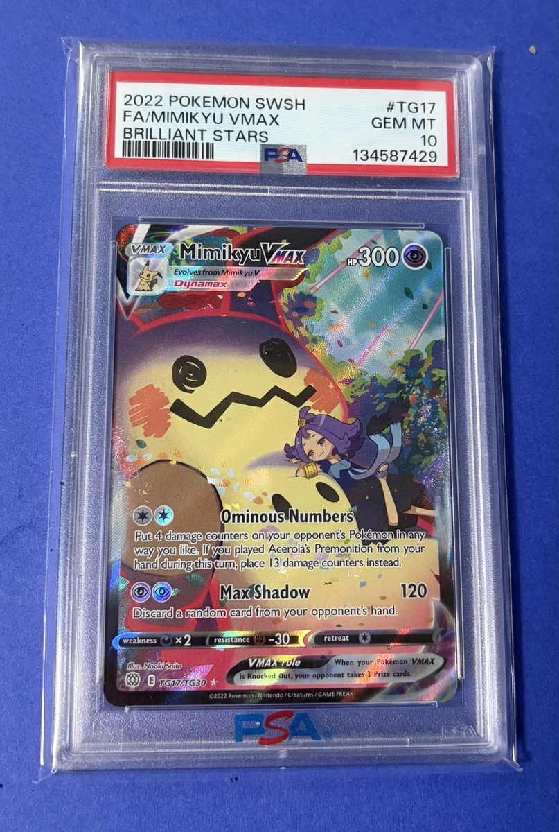 Mimikyu VMAX Pokémon TCG Cards for sale | eBay