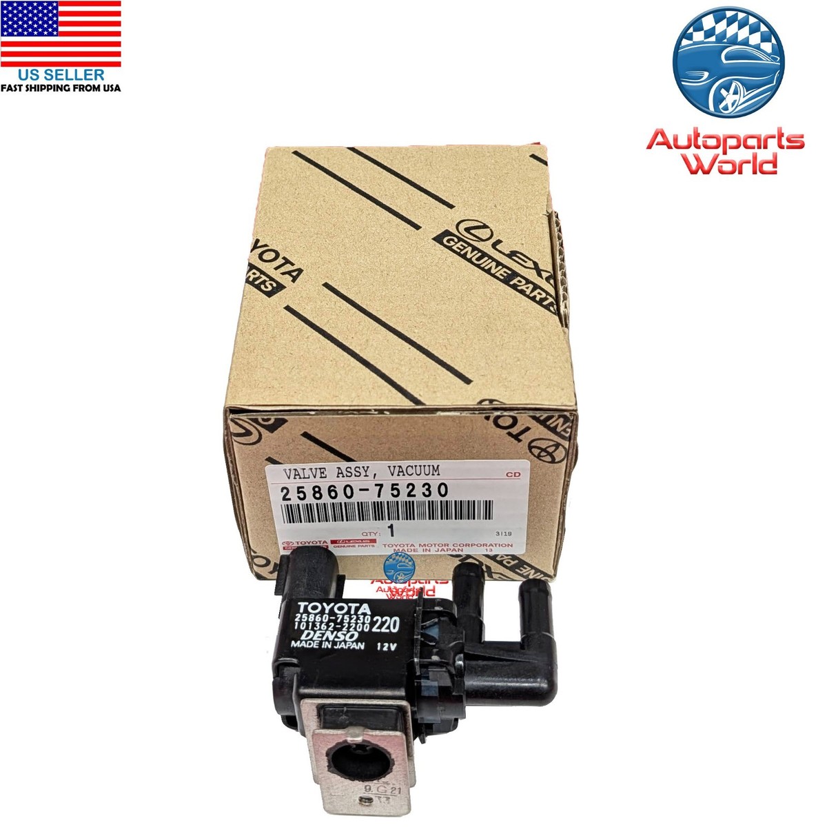 GENUINE TOYOTA 01-04 TACOMA | 01-02 4RUNNER VACUUM SWITCHING VALVE