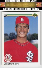 1990 Upper Deck Greg Mathews #678