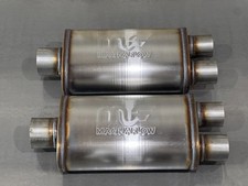 Sale Magnflow 5x8 Oval Straight Muffler Ss 3 In 2.5 Out - 12198 Qty 2 Sale Magnflow 5x8 Oval Straight Muffler Ss 3 In 2.5 Out - 12198 Qty 2