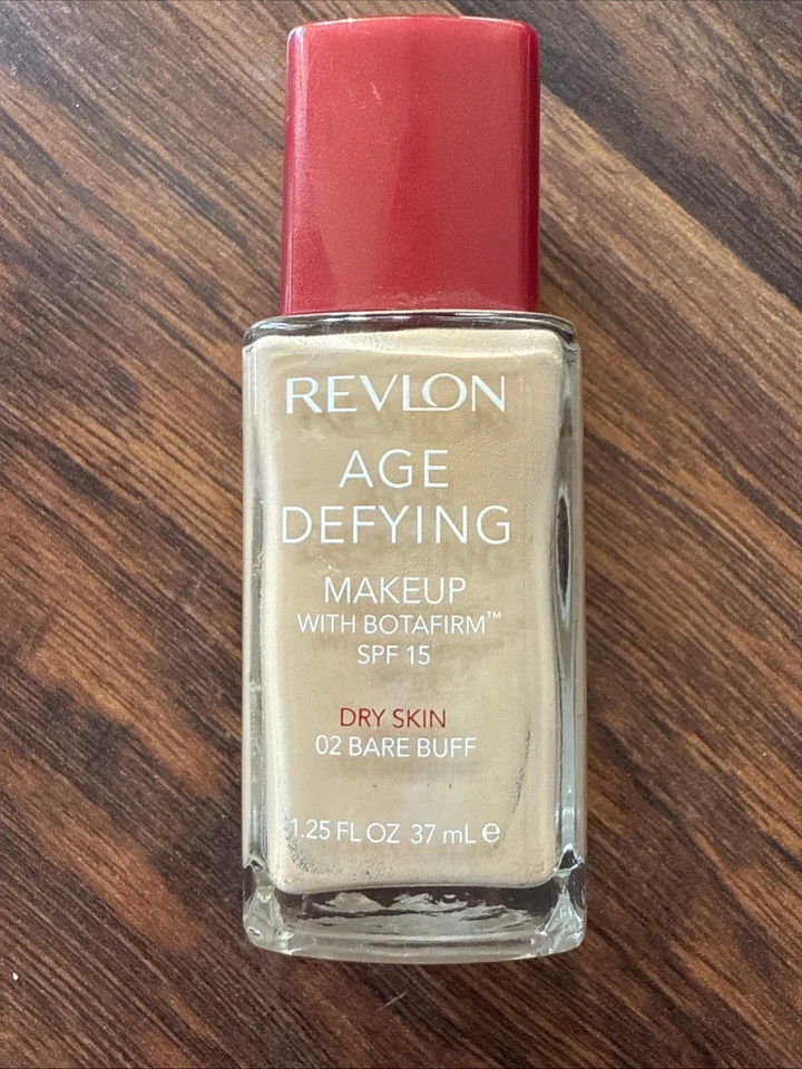 Revlon Age Defying w/ Botafirm Makeup SPF 15- 02 Bare Buff - DRY SKIN - Image 2 of 2