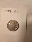 1899-P  Barber Dime, Nice Coin! 90% Silver Coin