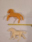 VINTAGE HOLLOW PLASTIC HORSES LOT OF 12 VARIOUS MAKERS VERY NICE — photo 7