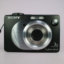 Sony Digital Camera Cybershot DSC-W12 5.1MP Black Tested