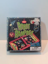 Professor Puzzle Robot Rampage - Mini Tabletop Pinball Game - Space Themed...