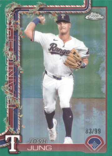 トレーディングカード 2025 Topps Tier One Josh Jung 22/25 サイン