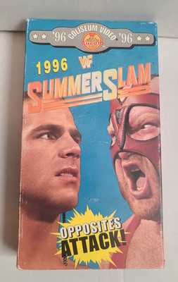 WWF Summerslam 1996 VHS Coliseum Video Tested WWE | eBay