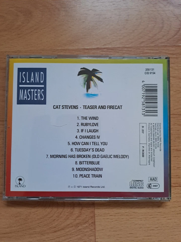 CD Cat Stevens - Teaser And Firecat - Bild 2 von 2