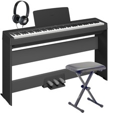 Yamaha P-145BT Bluetooth Portable Digital Piano Pack