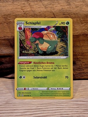 Pokemon Schlapfel 023/192 Holo Clash der Rebellen Deutsch NM 