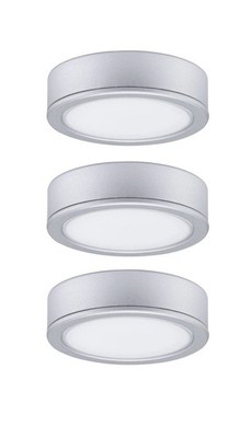 Paulmann LED Unterbauleuchte Pukk chrom matt Ø 6,5 cm TW 3er Set 930.92