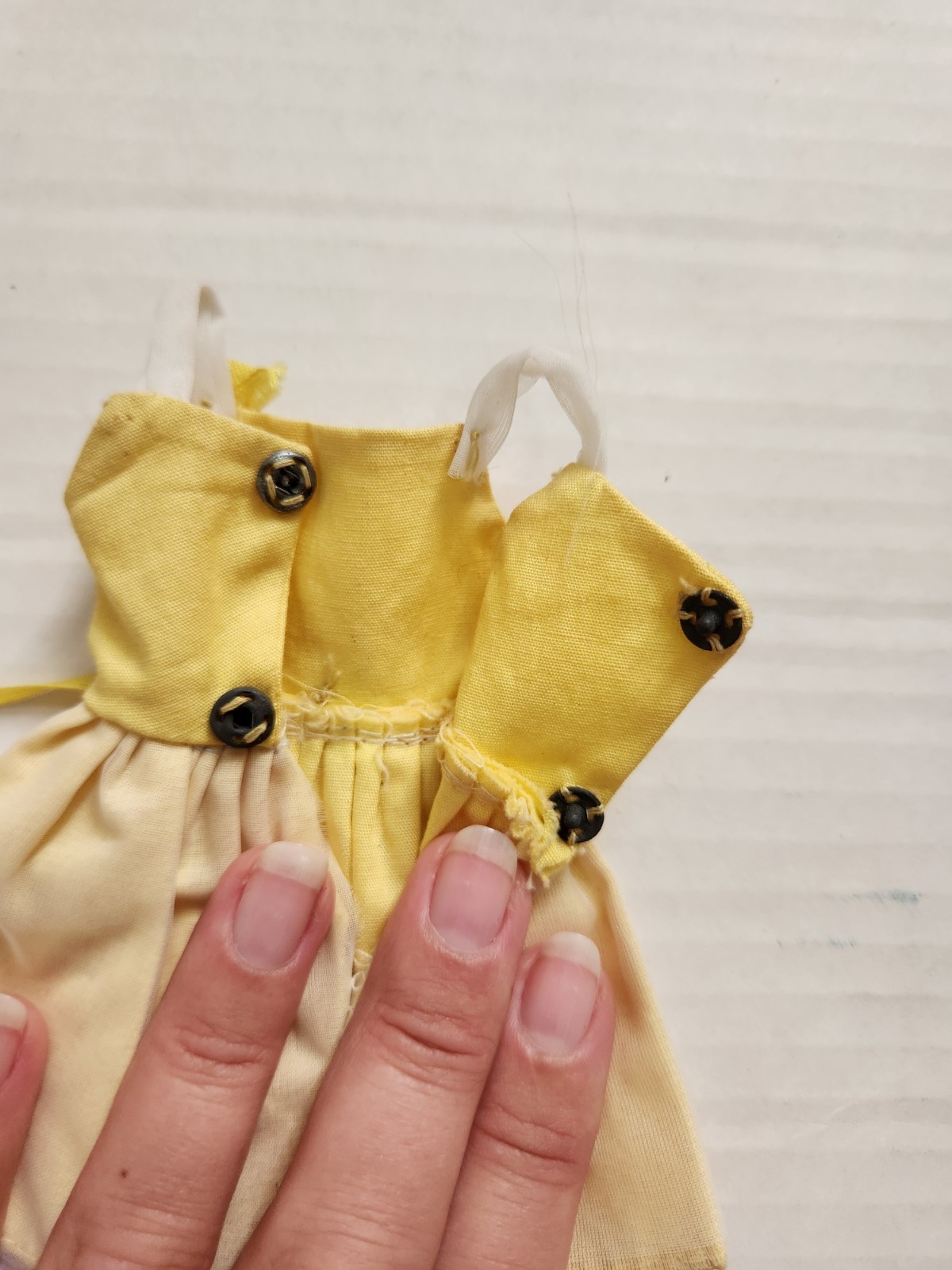 Cragstan Miss Cindy Teenage Doll Dress Skipper Clone Vintage 1960s Hong Kong